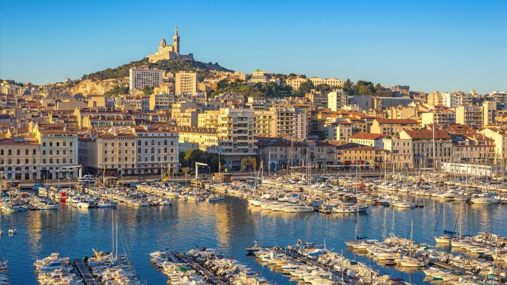 马赛Le Balcon Du Vieux-Port-Amazing Sea View公寓 外观 照片